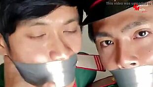 Police and Soldier Tricked into Gay Sex During Intense Casting Session