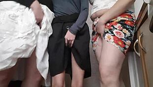 6 orgasms under the skirt - girls fly orgasm