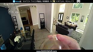 Feel Lily Larimar's orgasm as she rides big cock passionately