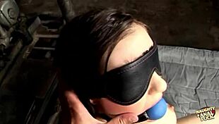 sasha grey ties herself up for hardcore anal sex in pov bondage