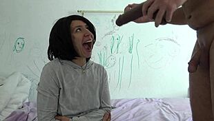 German Husband Teaches Turkish Wife Prostitution Skills with Big Cock