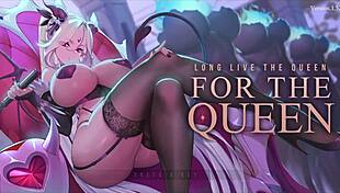 Huge Tits For The Queen In Anime Hentai Game
