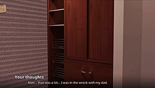 teen brunette with big tits and ass gets erotic homemade cartoon fuck