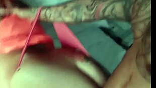Horny Blonde Whore Orgasms