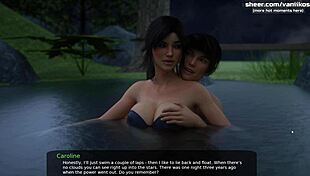 Milfy City gameplay features teen stepsister with big ass in sexy moments