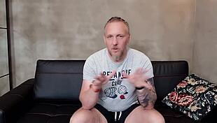 Muscular Bodybuilder Showers After Intense Workout!