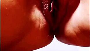 I, uh, got this fat bbw slut with a big ass, and I, like, did anal assfucking with a dildo while she masturbated in panties