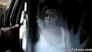 gorgeous teen stepdaughter riding and getting creampied secretly