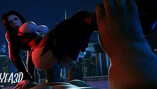 i love this cartoon porn comp with big asses and hentai action!