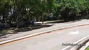 i interviewed this redhead teen and fucked her in public