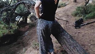 Risky Forest Fucking With Cute Teen and Stunning Sea Views in 4K