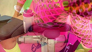 This hot Thai babe in the fitness room is getting a deep anal creampie workout from a big cock!