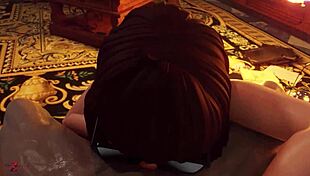 velma's deepthroat in brothel ghost story 😈