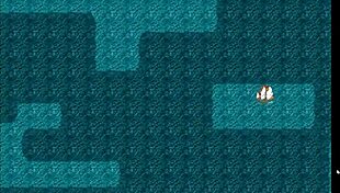 tanned girl natsuki flashes huge tits in hentai game