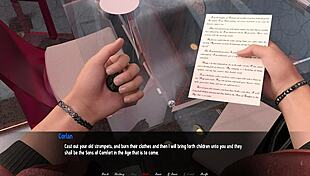 Let's play lily's curse part 1 with brunette and redhead characters