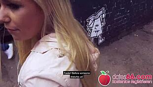 I Picked Up Blonde Teen in Bar for POV Fucking