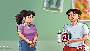 Erotic picture for headmistress in Summertimesaga e4 71 looks amazing 😏