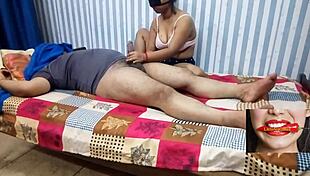 Punjabi girlfriend interested in fun again with blowjob and cumshot.