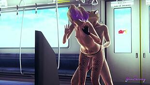 Will They Get Caught Fucking Harley Quinn Femboy?!