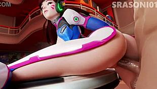 Overwatch hentai compilation with retro anime scenes and suggestive cartoons.