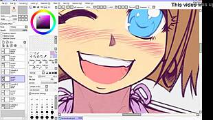 I messed up the hentai speed drawing part 3 with flats and shading