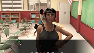 Let's play lily's curse part 1 with brunette and redhead characters