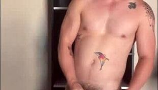 Twink Jerks Off His Monster Cock in the Sunlight 😏