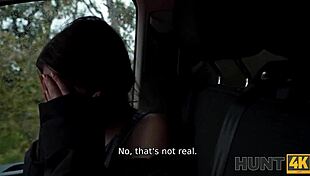 Latina Cuckold Watches Old Tattoo Woman Get Fucked In Car With Clothes Ripped During Road Trip