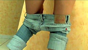 blonde slut model getting anal fucked, ass to mouth