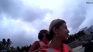 Blonde's homemade Mexican holiday adventure with 18-19 year olds