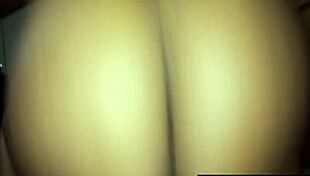 jayden starr lets her boyfriend fuck her in pov, showing natural tits and shaved pussy.