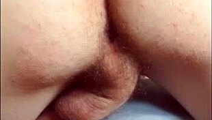 Young twink boy slut fucks himself with shampoo bottle in solo act.