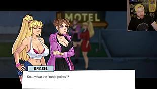 Lewd Knight Faces Hero's Pussy Creampie Gloryhole Cumshot