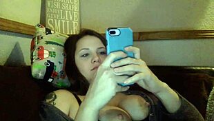 Young Milf With Big Tits Teases