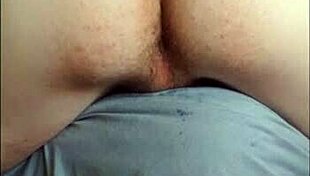 Young twink boy slut fucks himself with shampoo bottle in solo act.