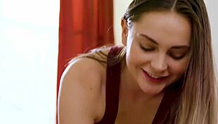 Teen 18+ Fakes Masseuse Role, Gives Oiled Blowjob to Big Cock Client