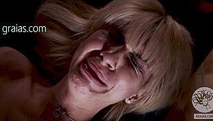 blonde teen endures brutal whipping and pain in extreme bdsm session