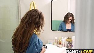 Ethan asks justine jakobs for bent over pussy pounding in pov hardcore missionary