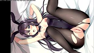 sakurajima mai in bunny girl senpai rule 34 compilation, love it! 😍