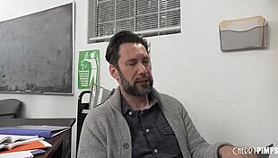 Kimora Quin Catches Teacher Masturbating and Fucks Him