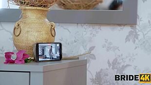 Bride4k czech bride cheats on wedding day with intense passion