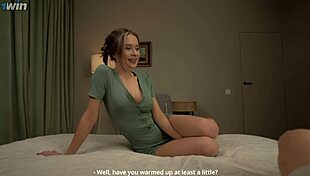 momdrips - stunning milf rides stepson hard until he fills her up