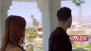 Spoiled swingers moaning loud in group sex! 😍