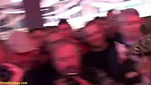 i witnessed a scandalous public flexi lesbian milf striptease with big tits, voyeur style... oh man