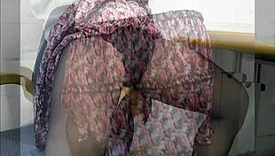 Rub That Pantyhose and Fuck the Slut Girlfriend!