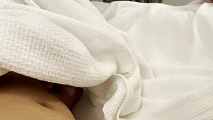 my stepsister gives me a handjob while i watch tv