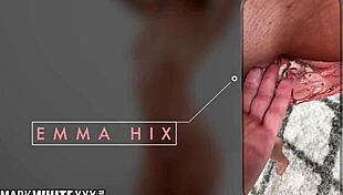 Emma Hix gags on face fucking in epic threesome with pussy pounding and deepthroat! 🔥
