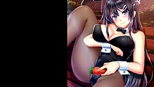 sakurajima mai in bunny girl senpai rule 34 compilation, love it! 😍