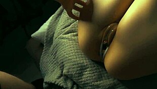 Skinny girl with big ass, want double cum in both holes?