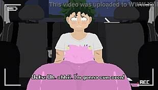 Mina enjoys rough car sex with cowgirl riding and a big cock creampie.